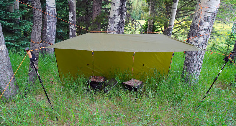 Load image into Gallery viewer, Hunters Tarp® Montana (7&#39;x8’) Shelter -  Gear Cover - Hunting Blind
