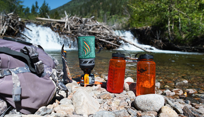 Load image into Gallery viewer, Wide Mouth Water Bottle - Caribou Gear
