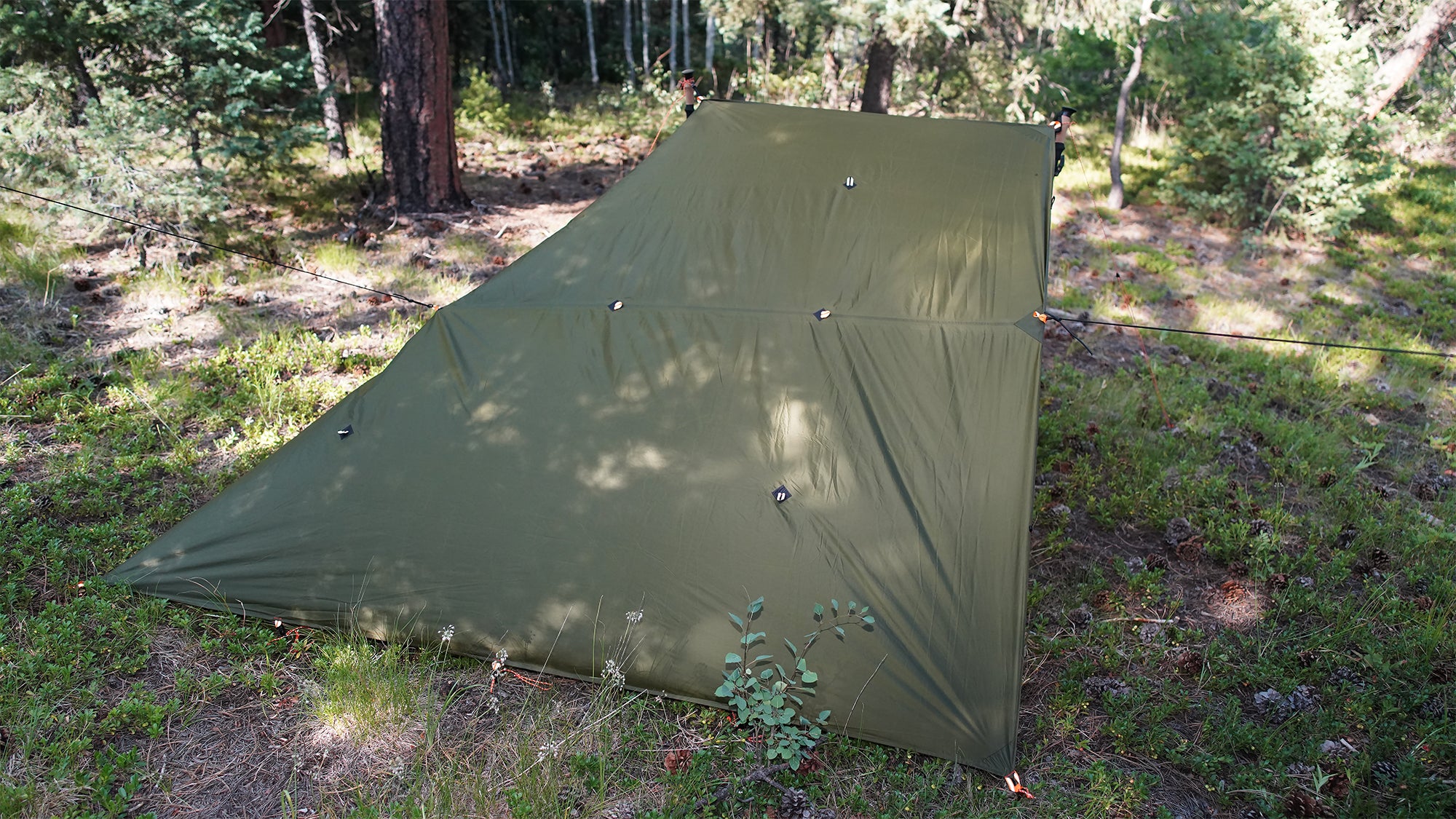 Hunters Tarp® Montana (7'x8’) Shelter - Gear Cover - Hunting Blind ...