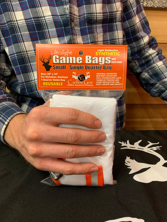 Gociean Game Bags Elk Hunting Meat Bags 48inch/60inch 5-Pack Rolled Heavy  Duty Quarter Bags Reusable & Breathable Meat Game Bags with Reflective  Strip for Elk Caribou Deer Moose Antelope Duck